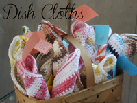 Dish Cloths and Pot Holders